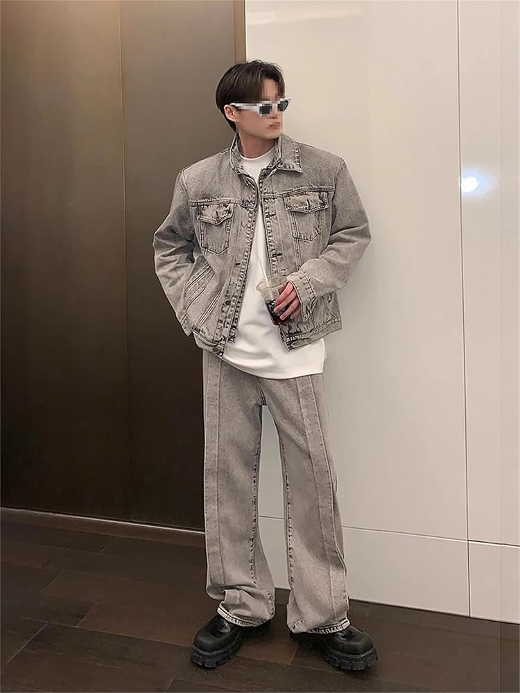 【そわそわバケツ様】【JIMWAG】denim setup jacket そわそわバケツ様】【JIMWAG】denim setup jacket - メルカリ